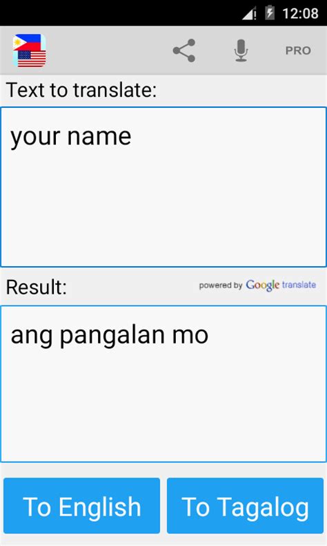 5pm onwards in tagalog|Google Translate.